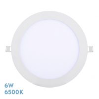 Downlight Tanzanita 6w 6500k Blanco 540lm 1,3x11,6x11,6 Cm Corte 10d