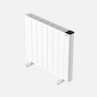 Emisor Termico De Aluminio Point Blanco 1500w 3modos Prog.7dias Tactil Protecc.antivuelco 58x67x8cm