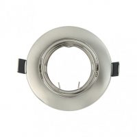 Empotrable  Orient. Magura 1xgu10  Red. Niquel  2,5x9x9 Cm Corte 6 Portalamparas Incluido