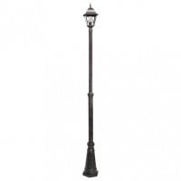 Farola Exterior Aluminio Bootes 1xe27 Marron Ip44  220x18x18 Cm