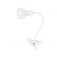 Flexo Gates Blanco 6w 450lm 5000k Fijacion C/pinza Flexible Orientable 31x7x11,5 Cm