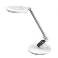 Flexo Hamlet Blanco 10w 800lm 3000-4500-6000k Hora Reg.intensidad Aviso Descanso 44,3x19,1x28,3cm