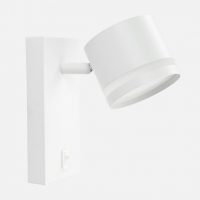 Aplique Ortiga 1 X Gx53 Blanco 9w 800lm Orientable  Bombilla Incluida 16x8,3x15,5cm