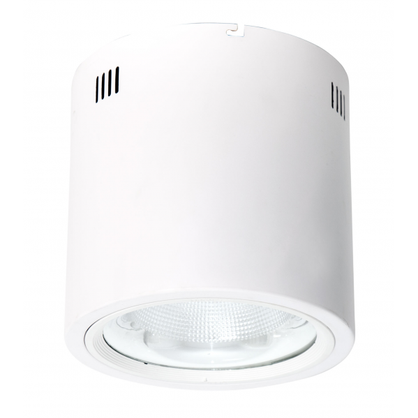 Foco Superf. 30w 4000k Tubular 2400lm Blanco 21,5x22,3x22,3 Cm