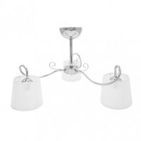 Lampara Cuzco 3xe14 Cromo 37x60x60 Cm