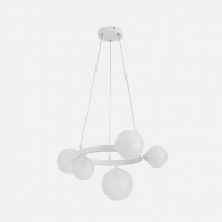 Lampara Lozolla 5xg9 Blanca Regx52x52cm