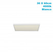 Panel Superf. 36w 4000k Tivoli Blanco 2,5x30x60 Cm 3060 Lm