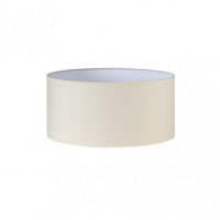 Pantalla Cilindrica Dori E27 Beis 40Dx40dx21h Cm  Tejido Popelin