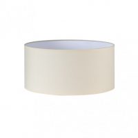 Pantalla Cilindrica Dori E27 Beis 45Dx45dx22h Cm Tejido Popelin