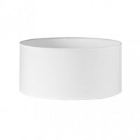 Pantalla Cilindrica Dori M10 Blanca 50Dx50dx25h Cm Tejido Popelin