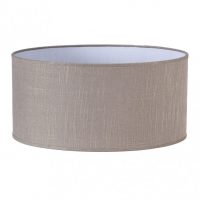 Pantalla Cilindrica Happy M10 Lino Gris 60dx60dx30h