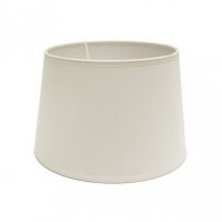 Pantalla Clara E27 Beis 35dx25dx21h Conica Abierta