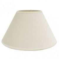 Pantalla Clara E27 Beis 45dx23dx29h Conica Cerrada