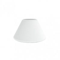 Pantalla Clara E27 Blanca 30dx15dx20h Conica Cerrada