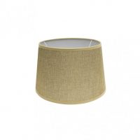 Pantalla Irene E27 Beis 25dx20dx15h Conica Abierta