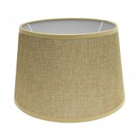 Pantalla Irene E27 Beis 40dx30dx25h Conica Abierta