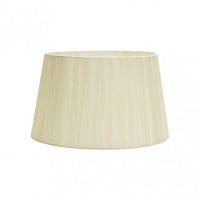 Pantalla Laura E27 Beis 40dx30dx25h Conica Abierta