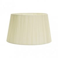 Pantalla Laura E27 Beis 45dx35dx30h Conica Abierta