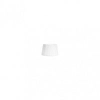 Pantalla Laura Pinza Blanca 10dx8dx8h Conica Abierta