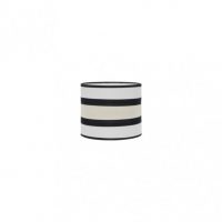 Pantalla Lampara Karla E14 Blanca/beis 14dx14dx15h