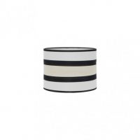 Pantalla Sobremesa Karla E27 Blanca/beis 25dx25dx19h