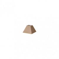 Pantalla Piramide Divos Pinza Marron 12dx7dx10h Saco-yute