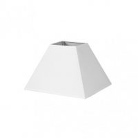 Pantalla Piramide Mezzo E27 Blanco 35dx15dx25h Tejido Popelin