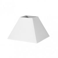 Pantalla Piramide Mezzo E27 Blanco 40dx18dx28h   Tejido Popelin