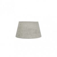 Pantalla Salma E27 Cemento Gris 25dx20dx15h Conica