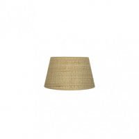 Pantalla Salma E27 Natural 20dx15dx12,5h Conica