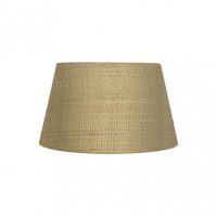 Pantalla Salma E27 Natural 35dx25dx20h Conica   Abierta