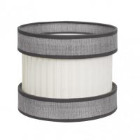 Pantalla Sobremesa Alto Home E27 Gris-beis 30dx30dx21h