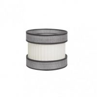 Pantalla Sobremesa Peq. Home E14 Gris-beis 18dx18dx18h