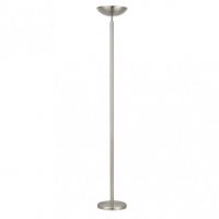 Pie De Salon Luyten 2xe27 Niquel 180x27x27 Cm