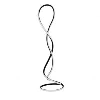 Pie Salon Bagdag Negro 70w 4000k 147x40x40cm 5950lm Interruptor Con Regulador De Intensidad