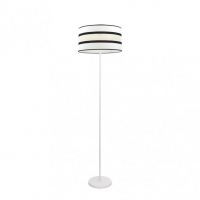 Pie Salon Karla 1xe27 Blanco/beis 149x40x40 Cm