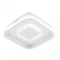 Plafon 24w 3000-4000-6000k Elma Blanco 5,5x21x21 Cm 2280 Lm C/memoria De Color De Luz