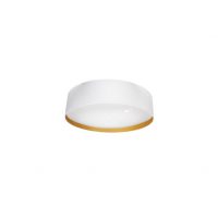 Plafon 48w Anuska Blanco/oro 3744lm 3000-4000-6500k 12x40x40 Cm