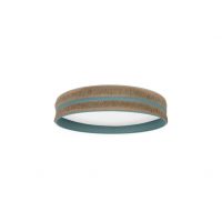 Plafon 72w Natalia Saco-turquesa 5616lm 3000k,4000k,6500k 13x50x50 Cm