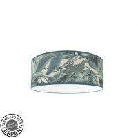 Plafon Argel 3xe27 Hoja Azul 15,5x40x40 Cm