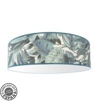 Plafon Argel 4xe27 Hoja Azul 17,5x60x60 Cm