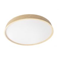 Plafon Kiara 60w 3000-4200-6500k Blanco/haya  6x50x50cm 5400lm C/remoto