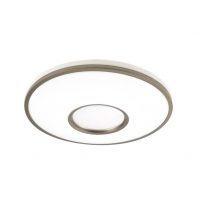 Plafon Perote 36w 3000-4000-6500k Blanco/Cuero 3528lm 7,5x39x39cm C/remoto Y Reg.intensidad