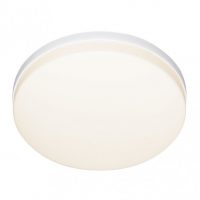 Plafon Trueno 48w 4000k Blanco Redondo 4320lm  3,9x30x30 Cm Sistema De Encaje Rapido