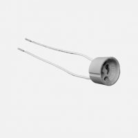 Portalampara De Ceramica Gu10 3x3x3 Cm Cable 15cm