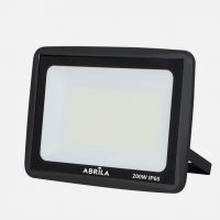 Proyector Zircon 200w 6500k Negro 20000lm  26x32x3,6 Cm Ip65