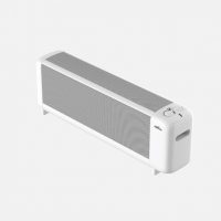 Radiador De Mica Pinsapo 2000w Blanco 2pot Antivuelco Luz Ind.protecc.seg.termost.reg.29x80x16cm