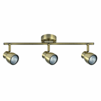 Regleta Chacho 3xgu10 Cuero 14x48,5x8,5 Cm