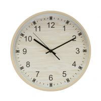 Reloj De Pared Kiwi Madera 35d Mov.continuo