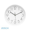Reloj De Pared Minuto Blanco 25d Mov.continuo - Imagen 2